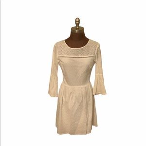 BB Dakota White Linen Dress